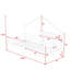 Staki European Single (90 X 200cm) Bed