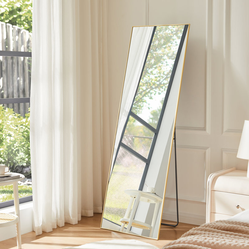 Mirta Rectangle Metal Full Length Mirror