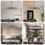 Lustre industriel moderne 34 po Spoutnik