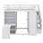 Full-Size Bed Integrating A Built-In Closet, Desk, And Shelving Unit-2019382293