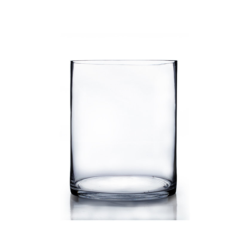 Vase en verre Mikaela, H 12 po x l 8 po x p 8 po