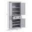Armoire de rangement autoportante pour garde-manger