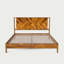 Base de lit avec tête de lit Vivian DELUXE - bois d'acacia-775379058-797625049