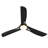 Mercer41 56 Inch Gold Ceiling Fan With Light 3-Blade Modern Smart Reversible Ceiling Fan-896544179