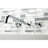 Kingston Brass Kaiser Two-Handle 3-Hole Wall Mount Roman Tub Faucet-54822313