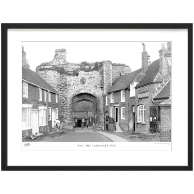 Rye, The Landgate 1925 by Francis Frith - Single Picture Frame Print