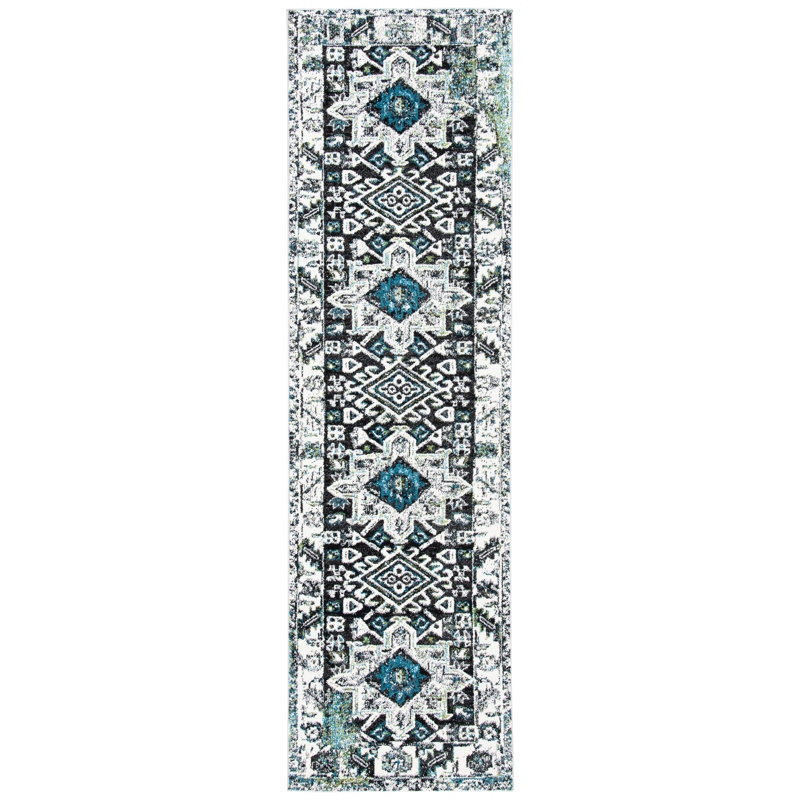 Vintage Hamadan Performance Oriental Rug, Runner 2'3" x 6'