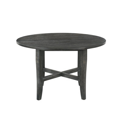 Table de salle à manger Kendric Rustic Grey - Ajoutez une touche de charme industriel à vos repas