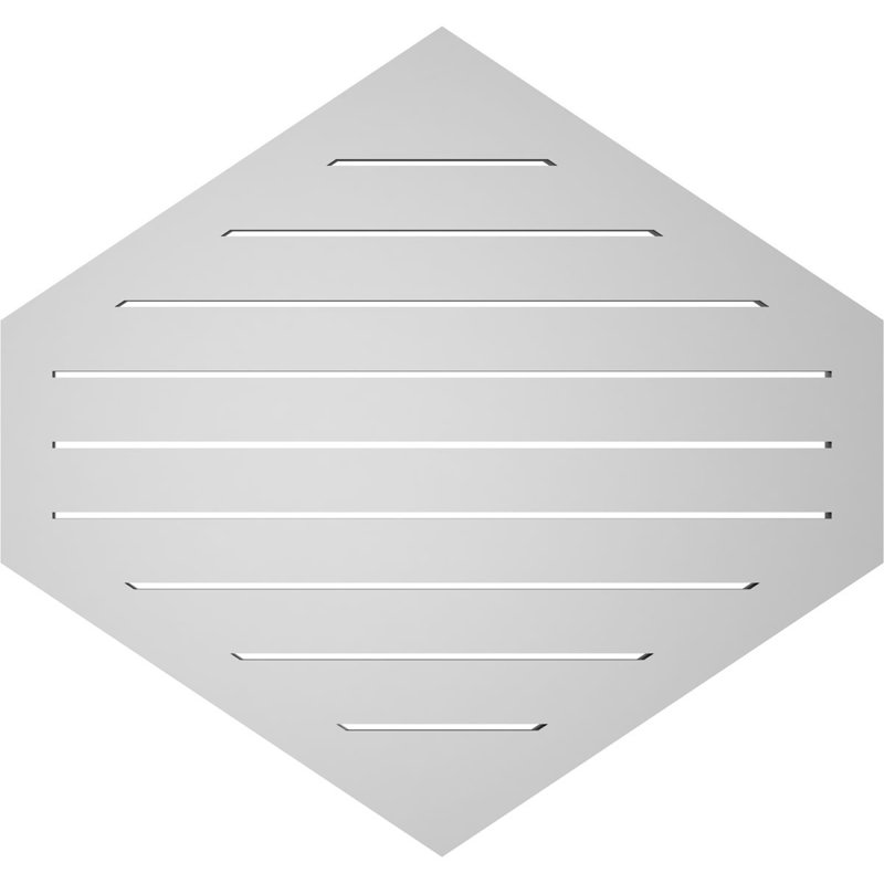 Pente verticale verticale en uréthane 8 pi, 1.5" H x 34" W x 32" L