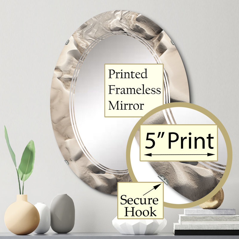 Miroir mural Aqunita, 30 po x 20 po