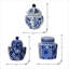 Urnes et pots en céramique bleu Waterhouse