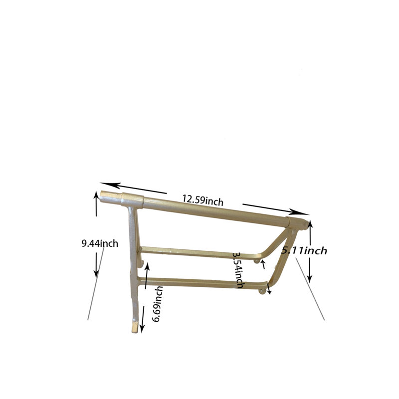 Minimalist Danaka Wine Rack, 9.44" H x 12.59" W x 6.69" D