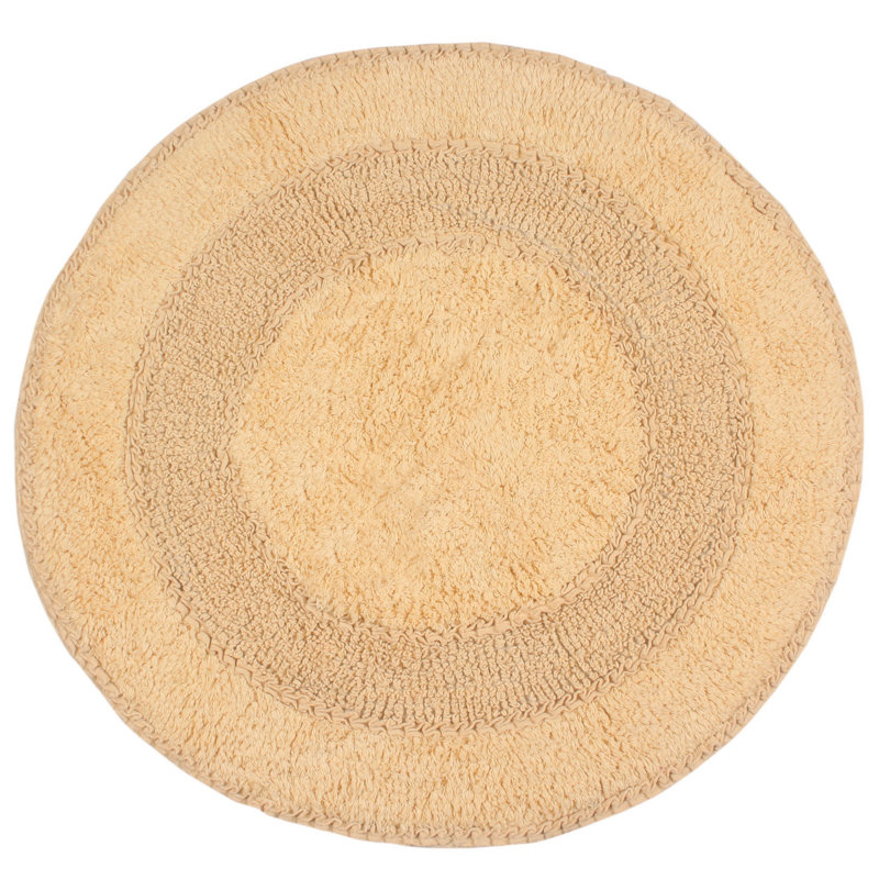 Tapis pour salle de bain 28 po, Jaune