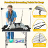 Visual Reference: Awevsco Dog Grooming Table Adjustable Grooming Table For Dogs At