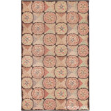 One-of-a-Kind Rectangle 3'4" X 3'11" Hand Knotted Area Rug