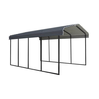 Galvanized Steel Carport, 12X20X9
