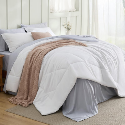 Best Seller Bedsure Comforter Set Reversible Bedding for All Seasons-89GSM