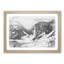 Yosemite National Park California in Abstract - Picture Frame Graphic Art Print-55759234-55759235