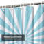 Rideau de douche Sun Rays Sunburst-129036574