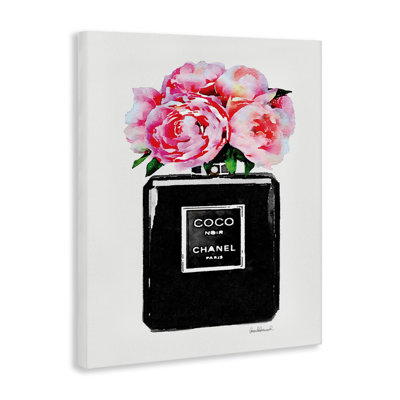 «Perfume Bottle Flower Peony», impression