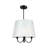 Luminaire suspendu 3 lumières Rhythme noir-69273570
