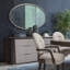 Commode double 7 tiroirs l 72,75 po avec miroir Roxbury Park