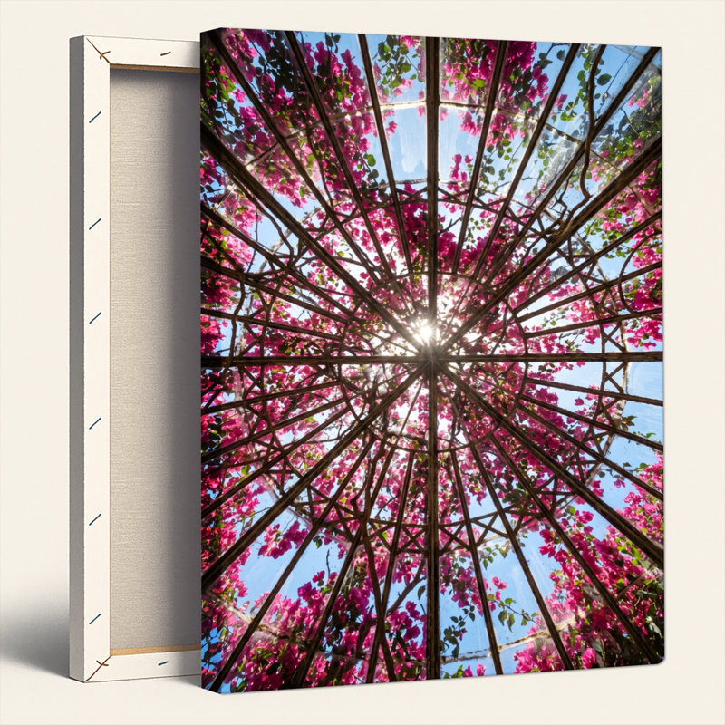 Ensemble de 1 toile murale à motif floral (canopée), H 24 po x l 16 po, Wrapped Canvas