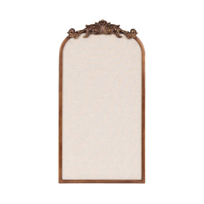 Arendahl Framed Ornate Vintage Arch Pinboard for Wall