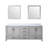 Jacques 80 in. W x 22 in. D Double Bath Vanity, and 30 in. Mirrors-66637709-112957600