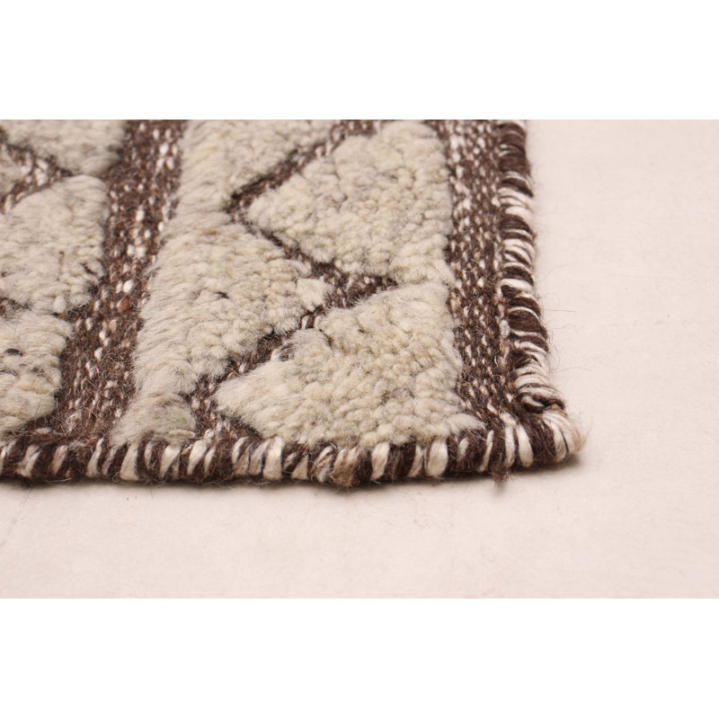 Tapis ivoire unique 5 pi x 7 pi 7 po Gafnit