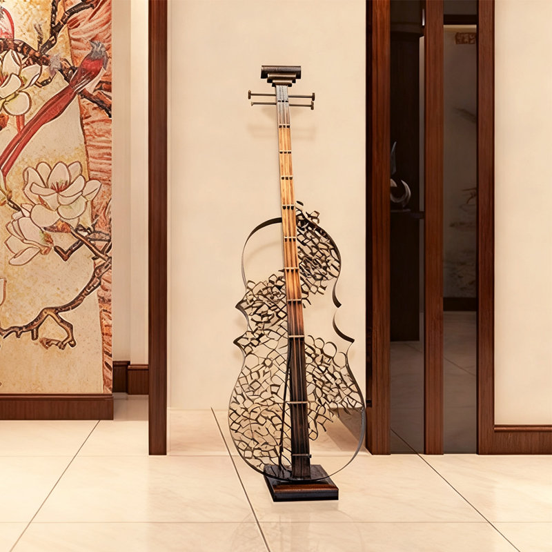 Décoration murale en fer moderne, H 47,24 po x l 14,96 po x P 17,32 po