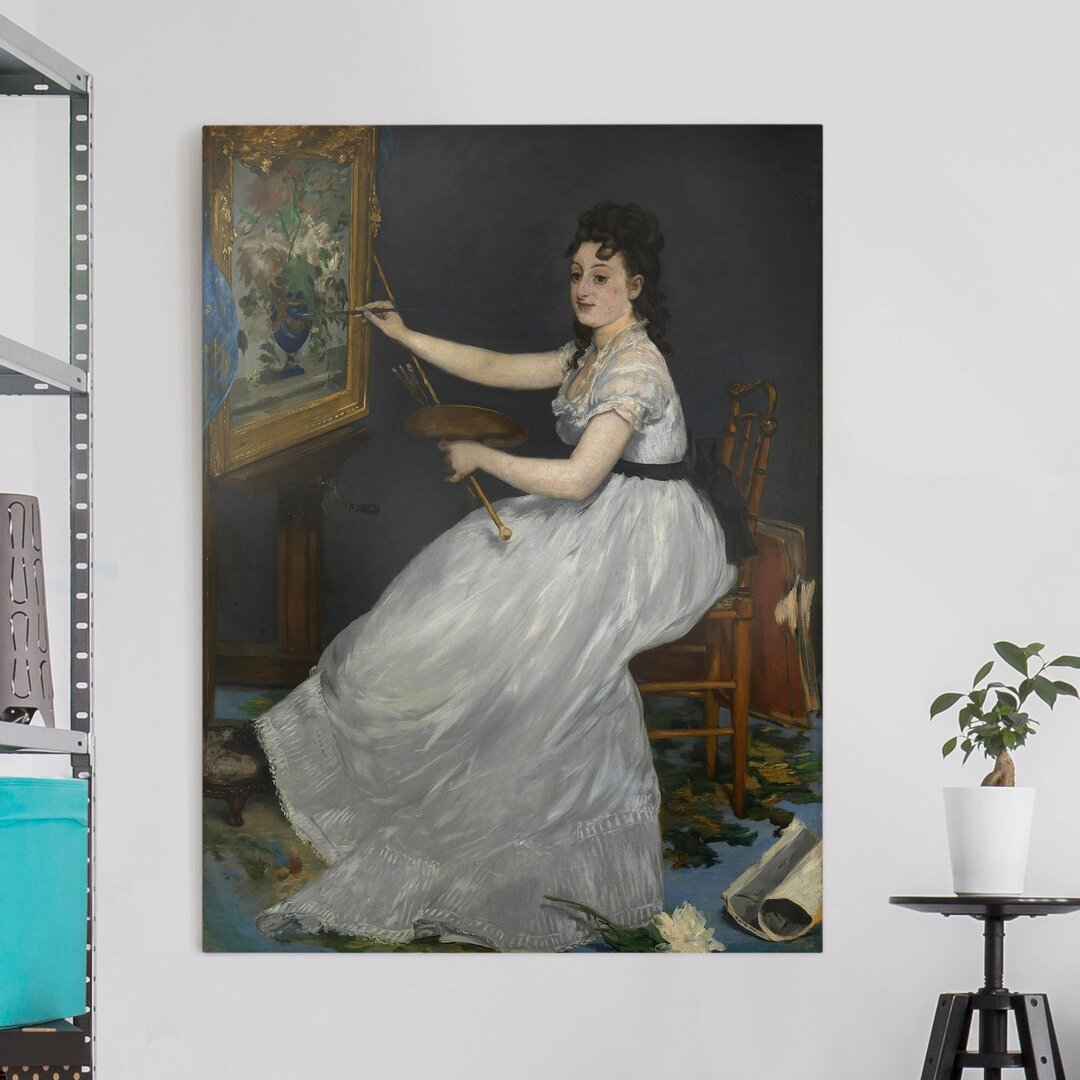 Leinwandbild Eva Gonzalès von Edouard Manet