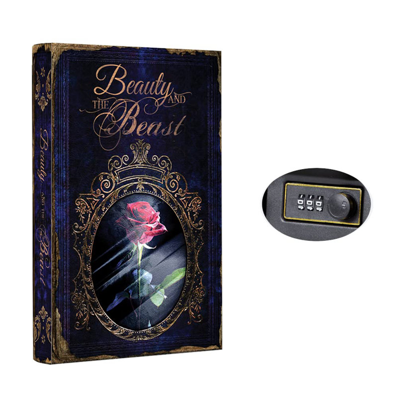 Fake Book Box with Combination Lock - Hidden Safe and Diversion Safe in Plain Sight