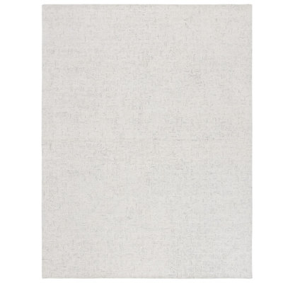 Maebel Hand Tufted Wool And Cotton With Latex Solid Color Rug