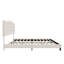 Lit en lin beige capitonné Diamond-639407027