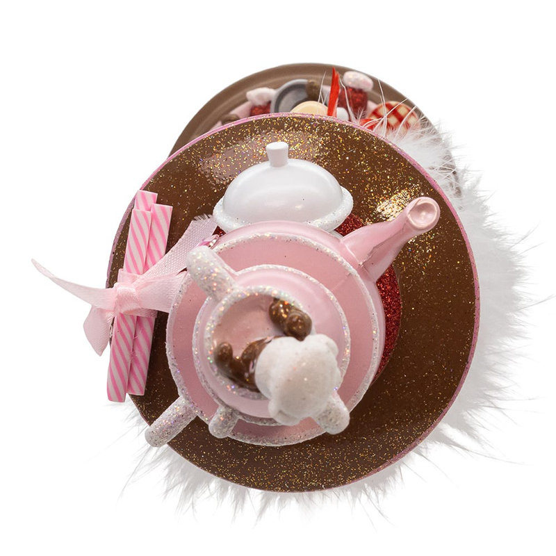 Casse-noisette à thé rose Kurt Adler de 18 pouces Hollywood