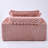 Boneless 51 - Inch With Modern Minimalist Line Design, Ideal For Sleep And Rest, Black Pink Color, Simple Installation Bedroom Bay Window Reading Corner Living Room Audio Visual Area, Color Combination, Quick