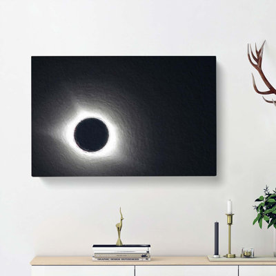 Total Eclipse Of The Moon - Wrapped Canvas