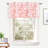 Floral Lined Valance Double Layer Thermal Insulated Room Darkening Blackout Valances 3 Inch Rod Pocket Window Valance for Bathroom Living Room-101841191-108320022