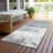 Caelius Teal Washable Indoor-Outdoor Rug - LOOMLAN-782010847