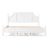 Clyden Traditional Wood Platform Bed with Carved Panel Headboard, Fluted Posts & Classic Molding for Moody Bedroom-135299860
