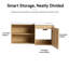 Meuble-lavabo de coin flottant 36 po Nook-1794729301