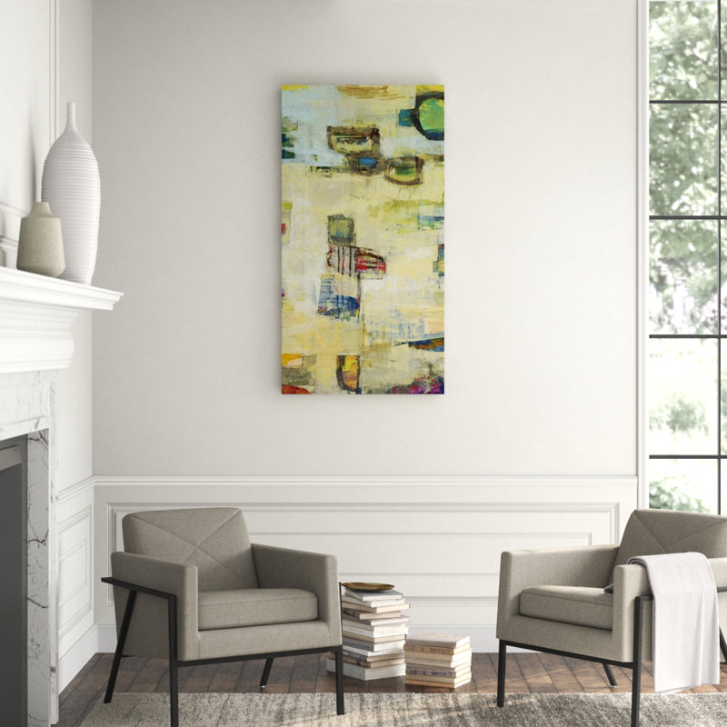 Water Falling IV Print by Chelsea Art Studio, 68" H x 36" W x 1.5" D, Outdoor