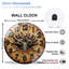 Horloge murale en verre 12 po