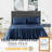 Cool Bamboo-Derived Bed Sheets & Pillowcase Set – Soft, Breathable, Deep Pocket