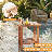 Classic Solid Wood Patio Side Table-1024188077