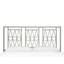 Michelle Platform Bed-1090262710-1090262716