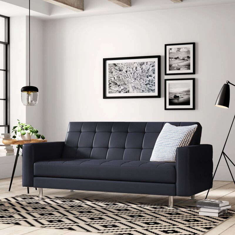 Zipcode Design™ Rosina 74.8'' Vegan Leather Loveseat & Reviews | Wayfair