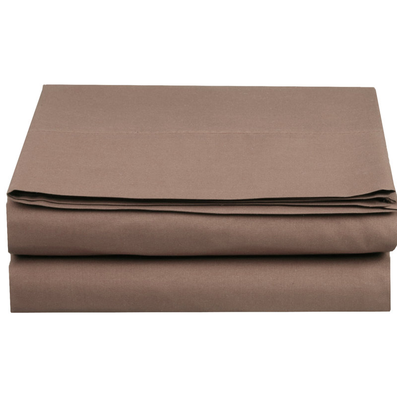 1500 Thread Count Microfiber Fitted Sheet, Taupe, Queen
