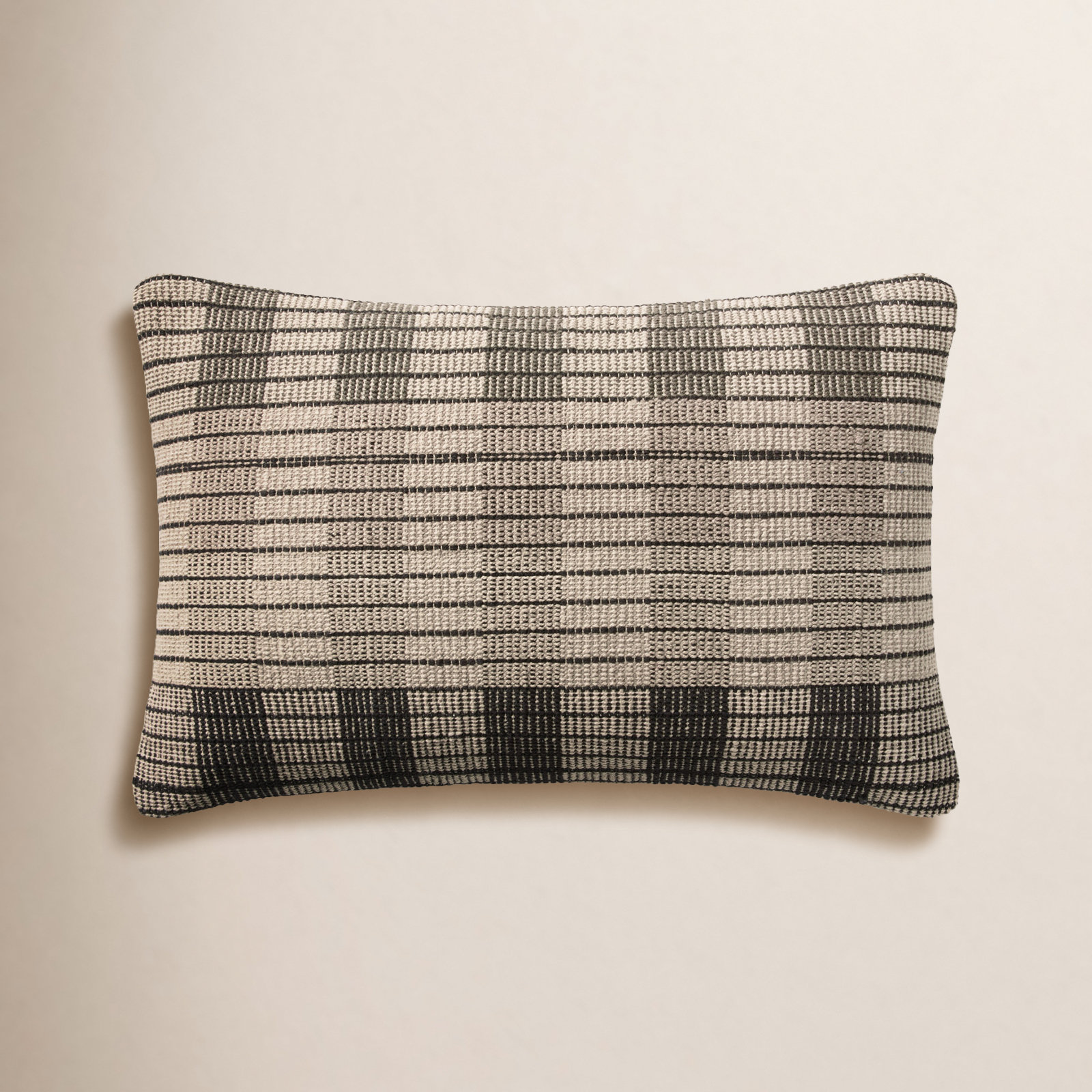 Bernadino Striped Cotton Lumbar Throw Pillow, Pillow Cover Only - No Insert